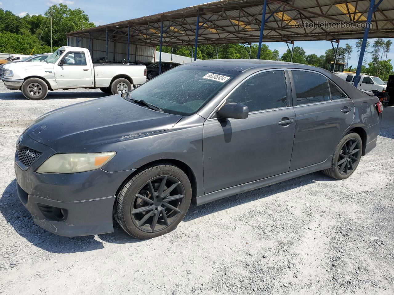 2011 Toyota Camry Se Charcoal vin: 4T1BK3EK1BU614965