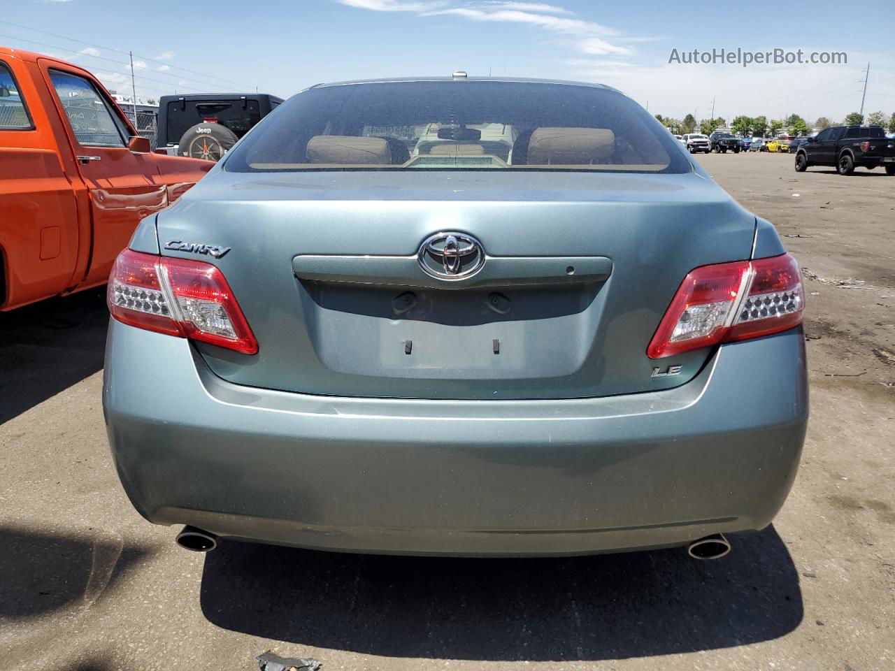 2011 Toyota Camry Se Зеленый vin: 4T1BK3EK1BU618532