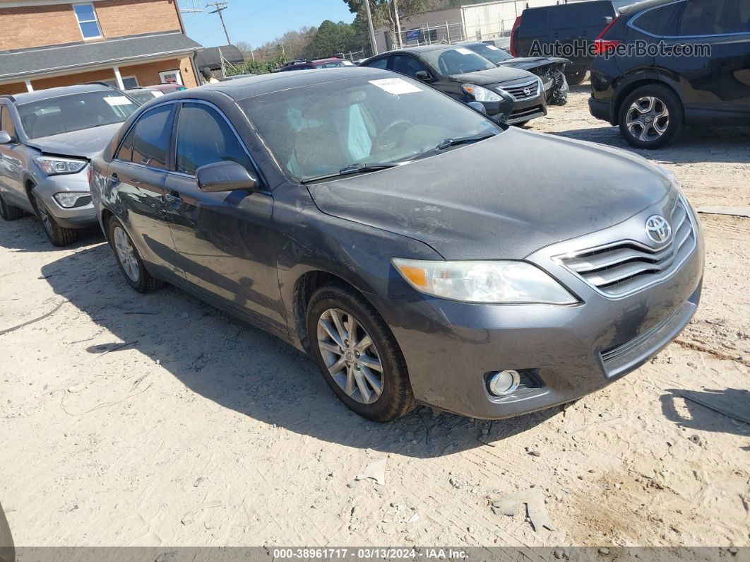 2011 Toyota Camry Xle V6 Gray vin: 4T1BK3EK2BU611704