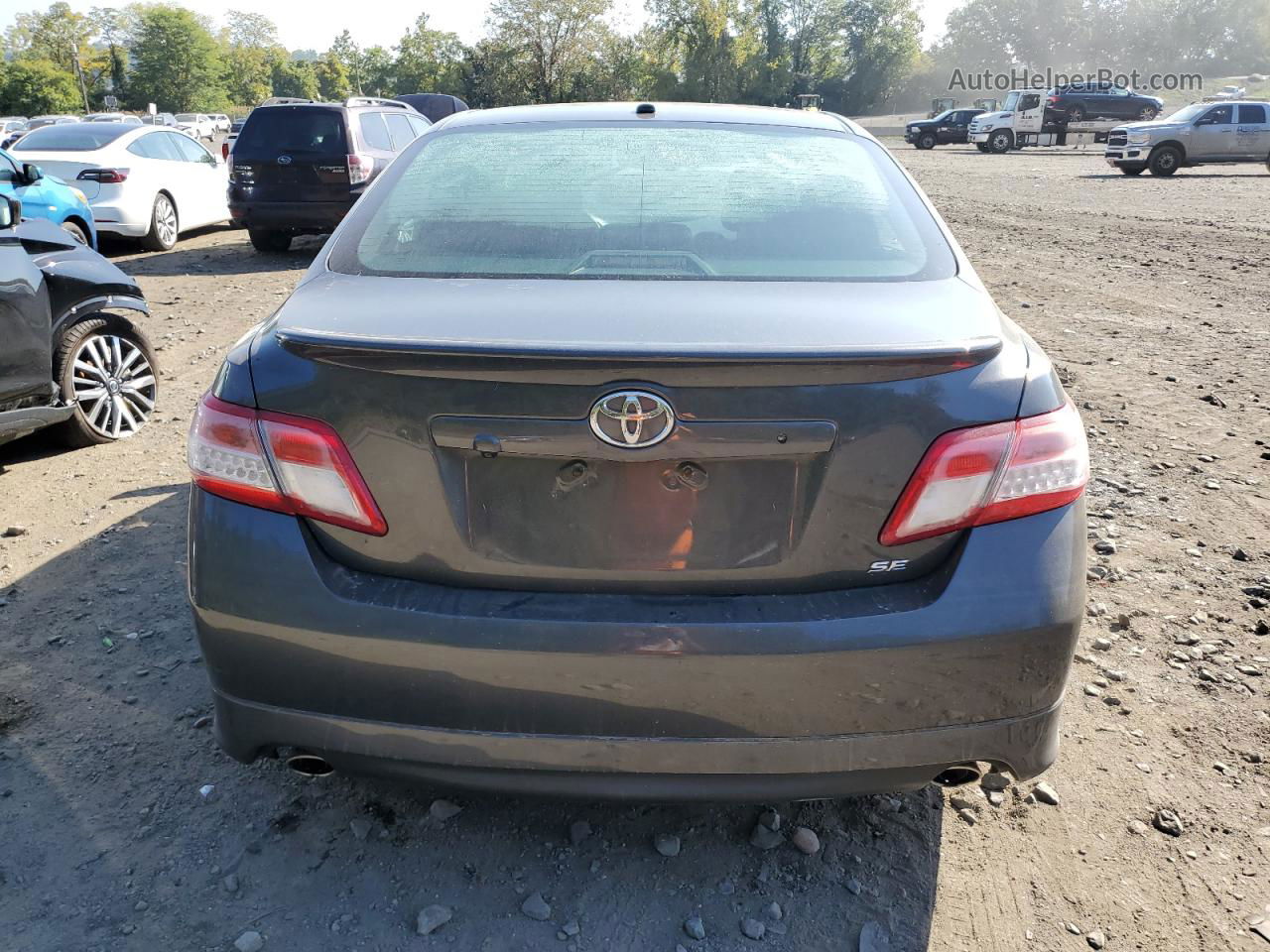 2011 Toyota Camry Se Gray vin: 4T1BK3EK2BU617177