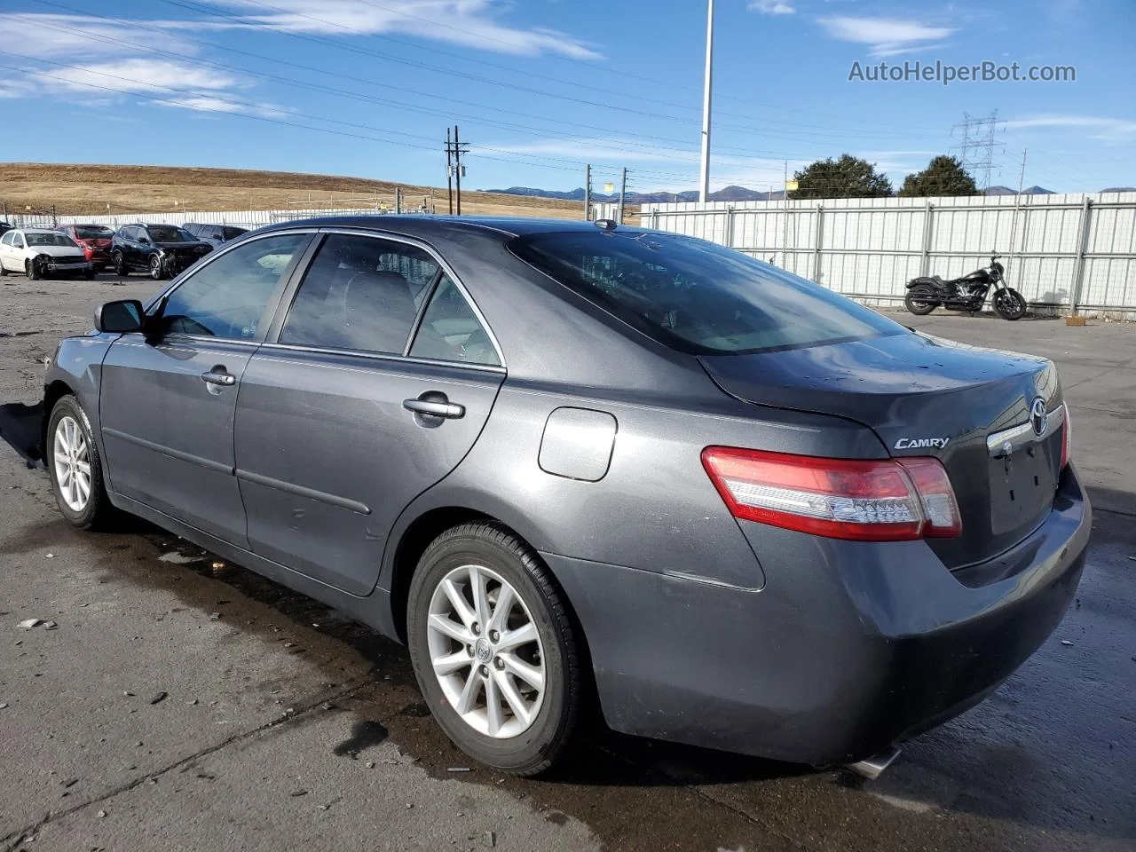 2011 Toyota Camry Se Charcoal vin: 4T1BK3EK3BU125466