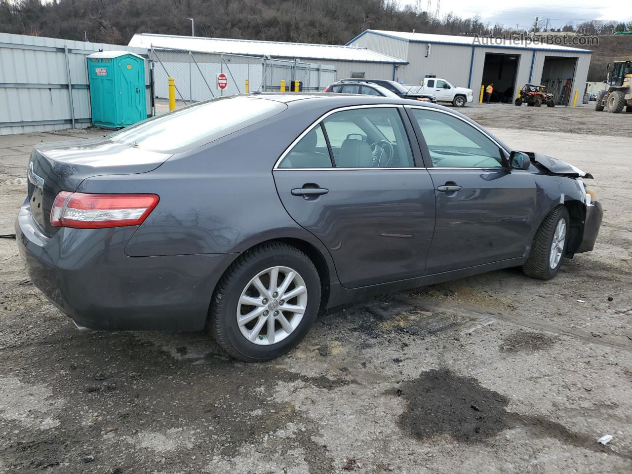 2011 Toyota Camry Se Серый vin: 4T1BK3EK3BU617429