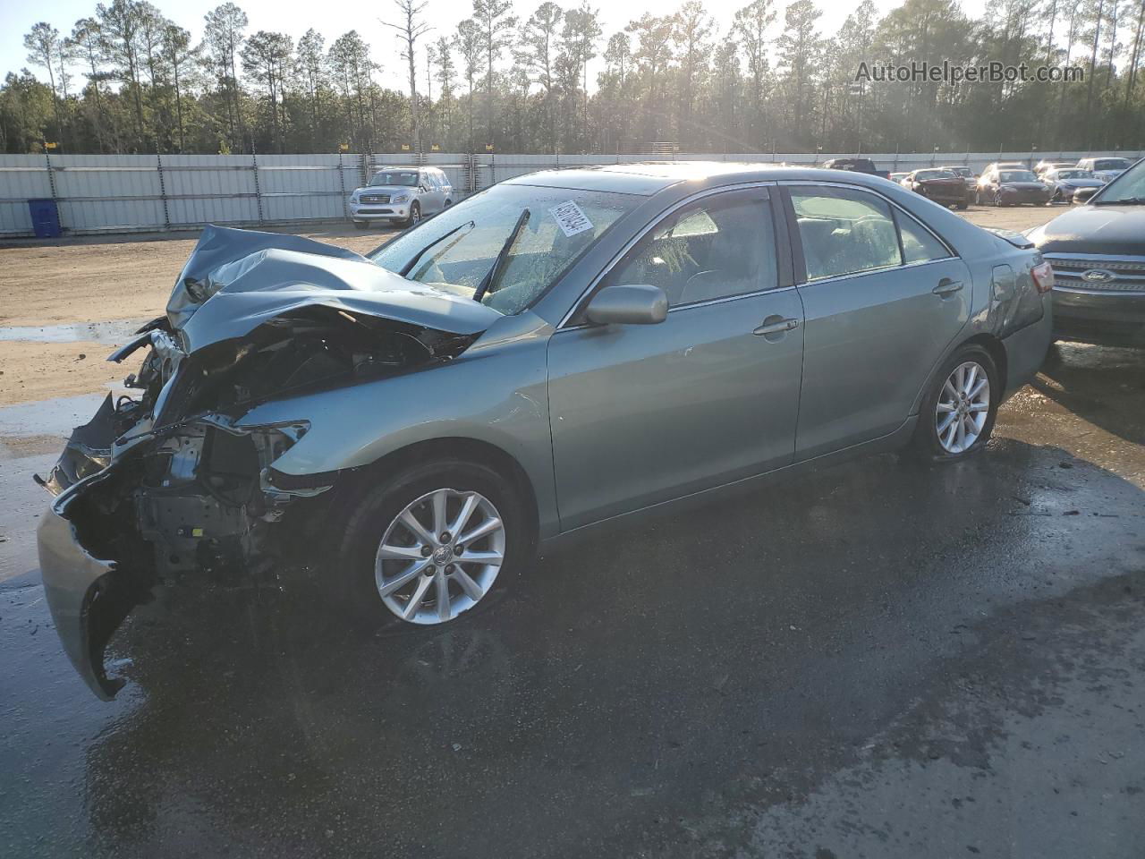 2011 Toyota Camry Se Green vin: 4T1BK3EK3BU622730