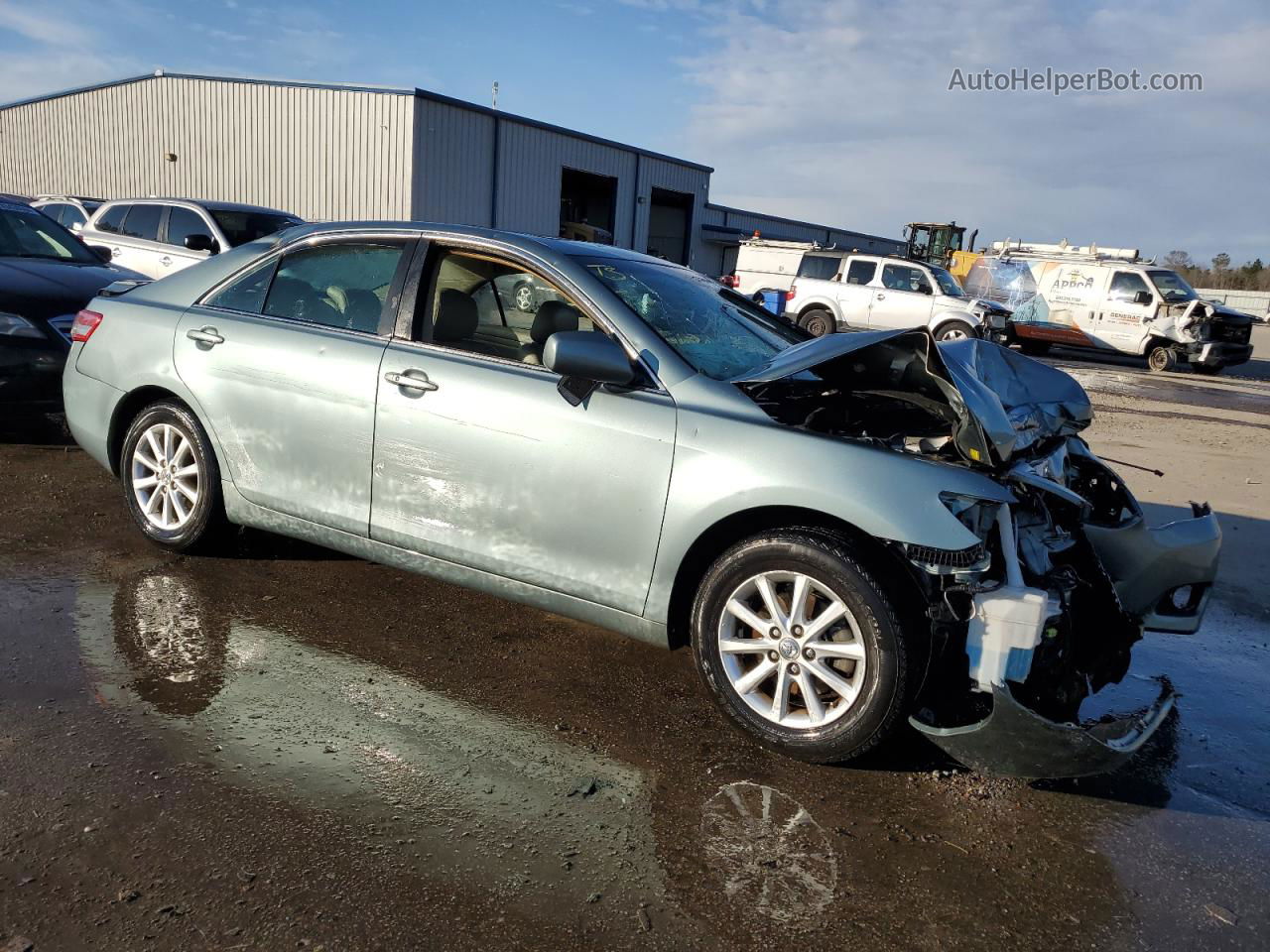 2011 Toyota Camry Se Зеленый vin: 4T1BK3EK3BU622730