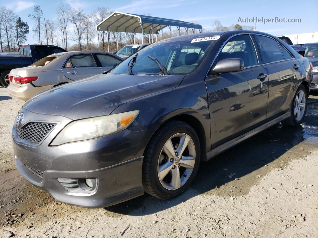 2011 Toyota Camry Se Charcoal vin: 4T1BK3EK4BU123676