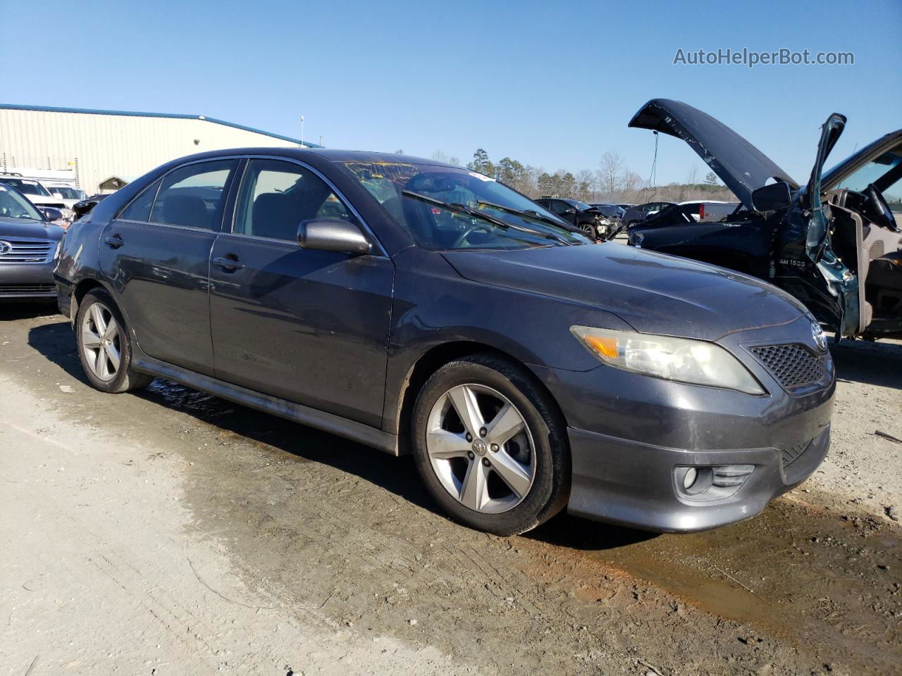 2011 Toyota Camry Se Charcoal vin: 4T1BK3EK4BU123676