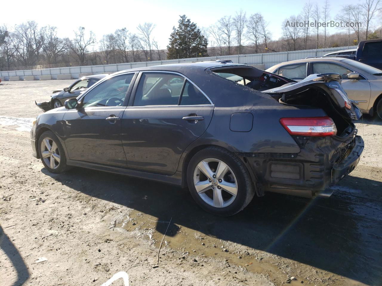 2011 Toyota Camry Se Charcoal vin: 4T1BK3EK4BU123676