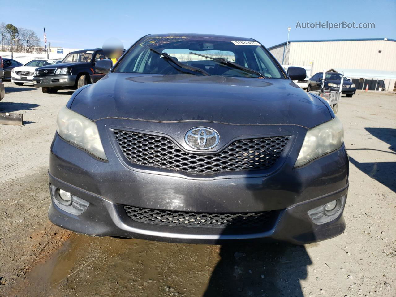 2011 Toyota Camry Se Charcoal vin: 4T1BK3EK4BU123676