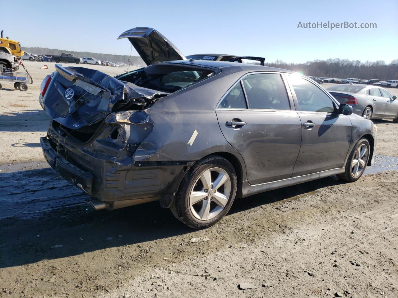 2011 Toyota Camry Se Charcoal vin: 4T1BK3EK4BU123676