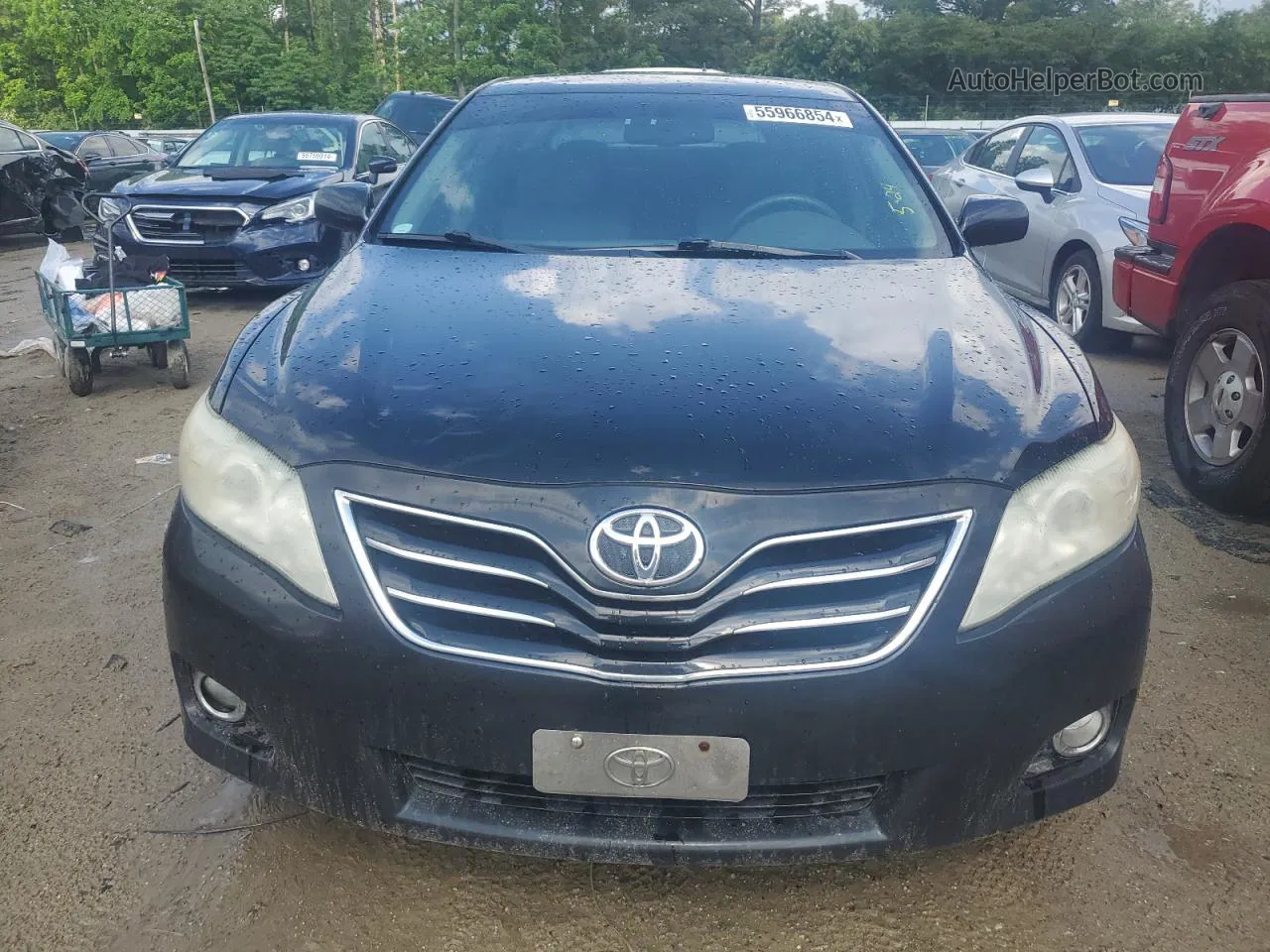 2011 Toyota Camry Se Black vin: 4T1BK3EK5BU131110