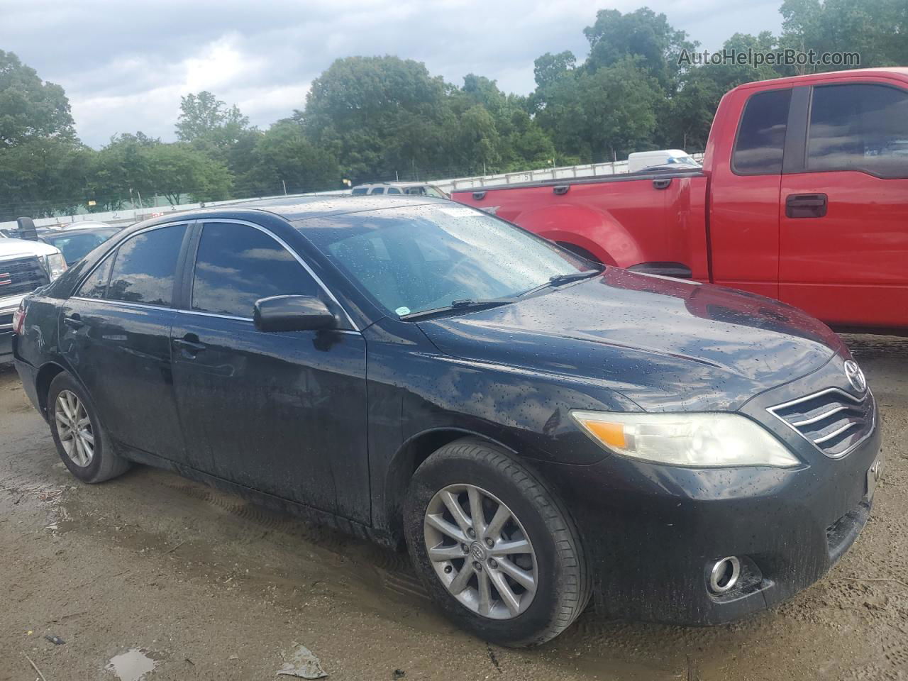 2011 Toyota Camry Se Black vin: 4T1BK3EK5BU131110