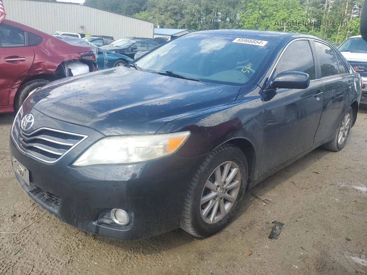 2011 Toyota Camry Se Black vin: 4T1BK3EK5BU131110