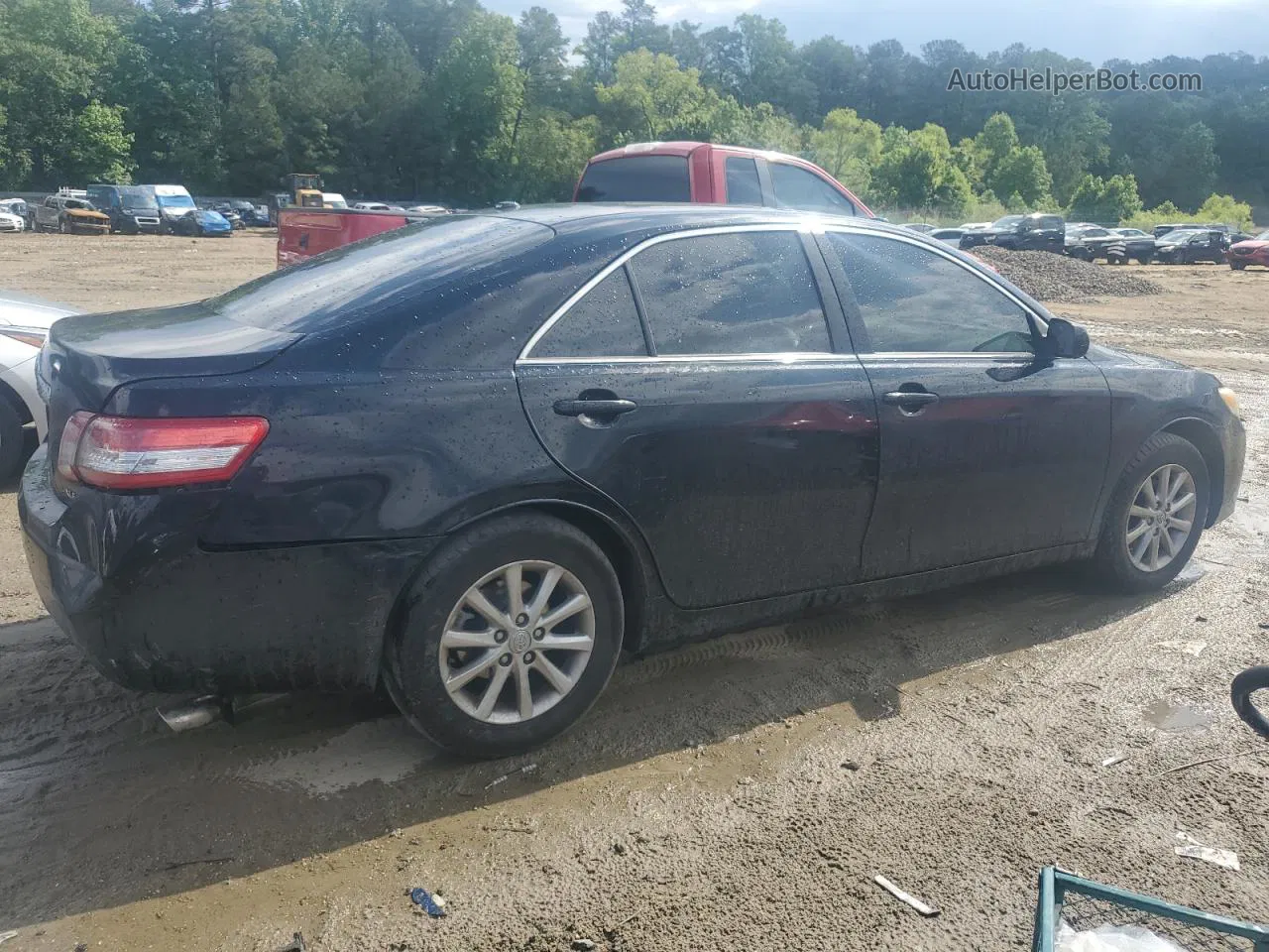 2011 Toyota Camry Se Black vin: 4T1BK3EK5BU131110