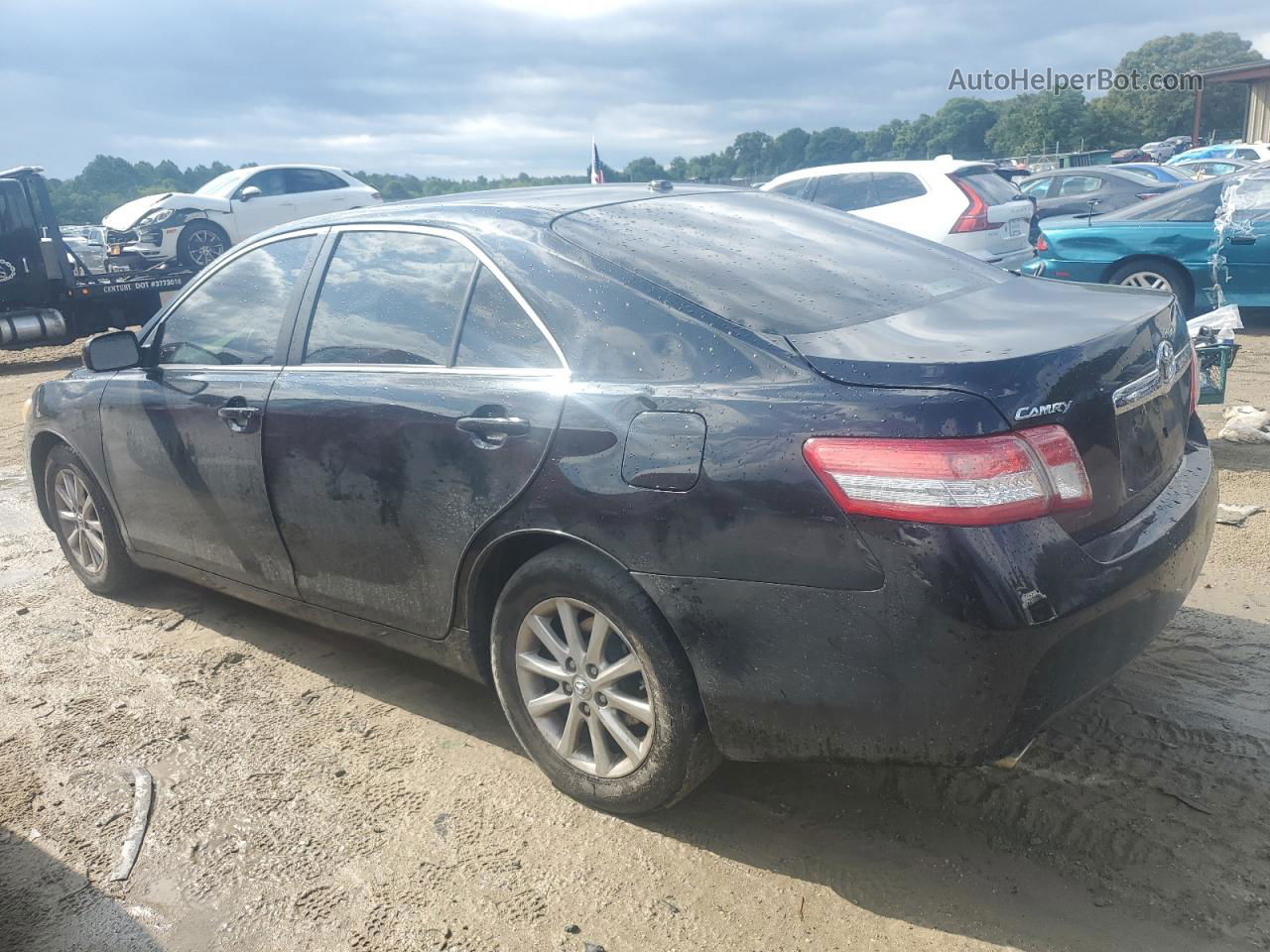 2011 Toyota Camry Se Black vin: 4T1BK3EK5BU131110