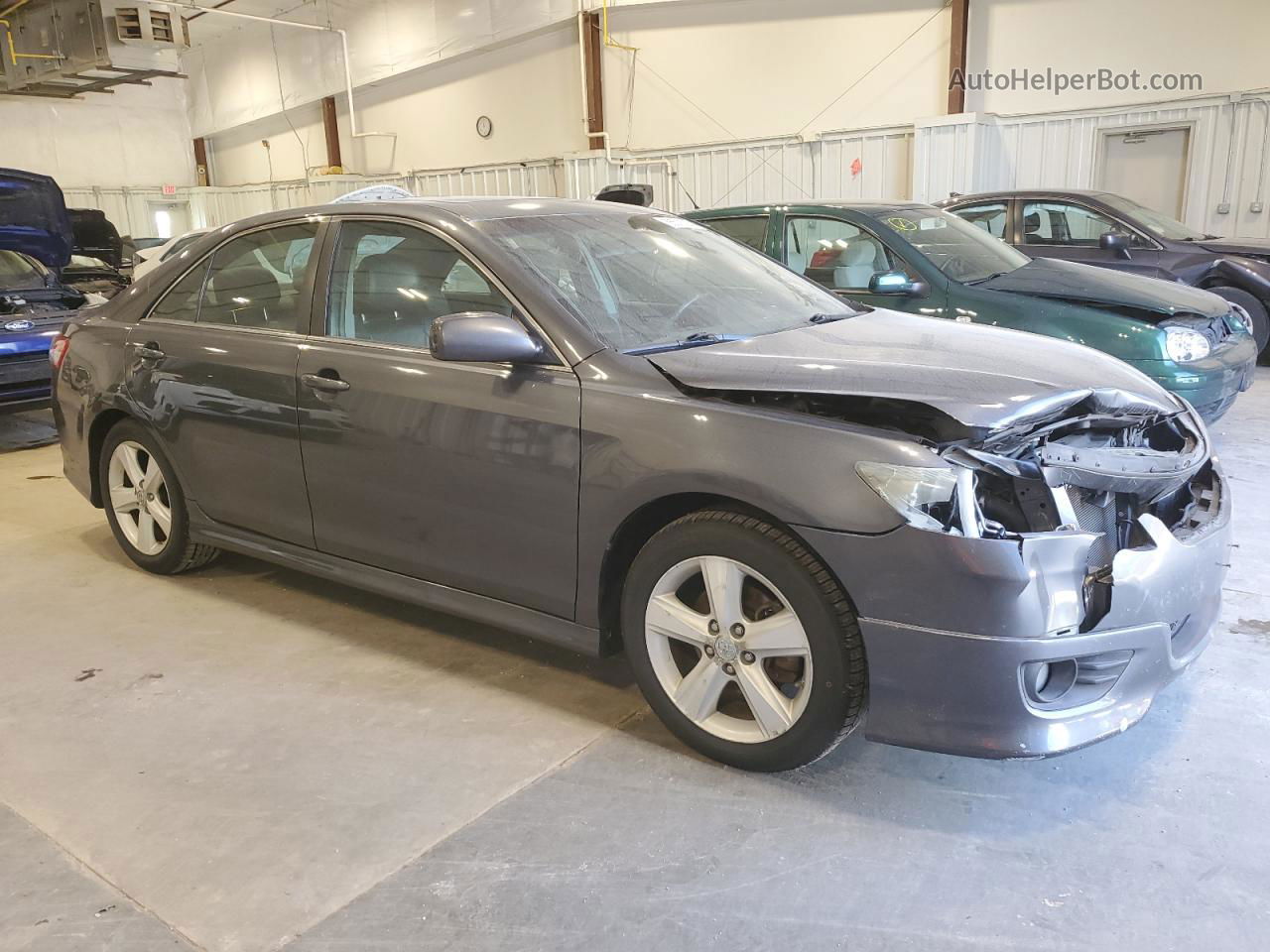 2011 Toyota Camry Se Gray vin: 4T1BK3EK5BU614256