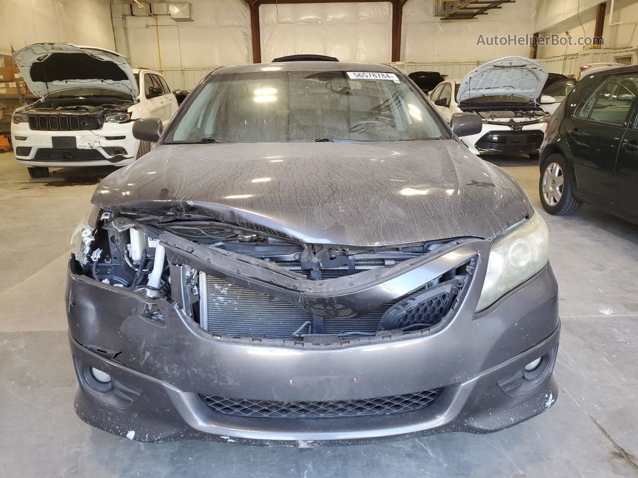 2011 Toyota Camry Se Gray vin: 4T1BK3EK5BU614256