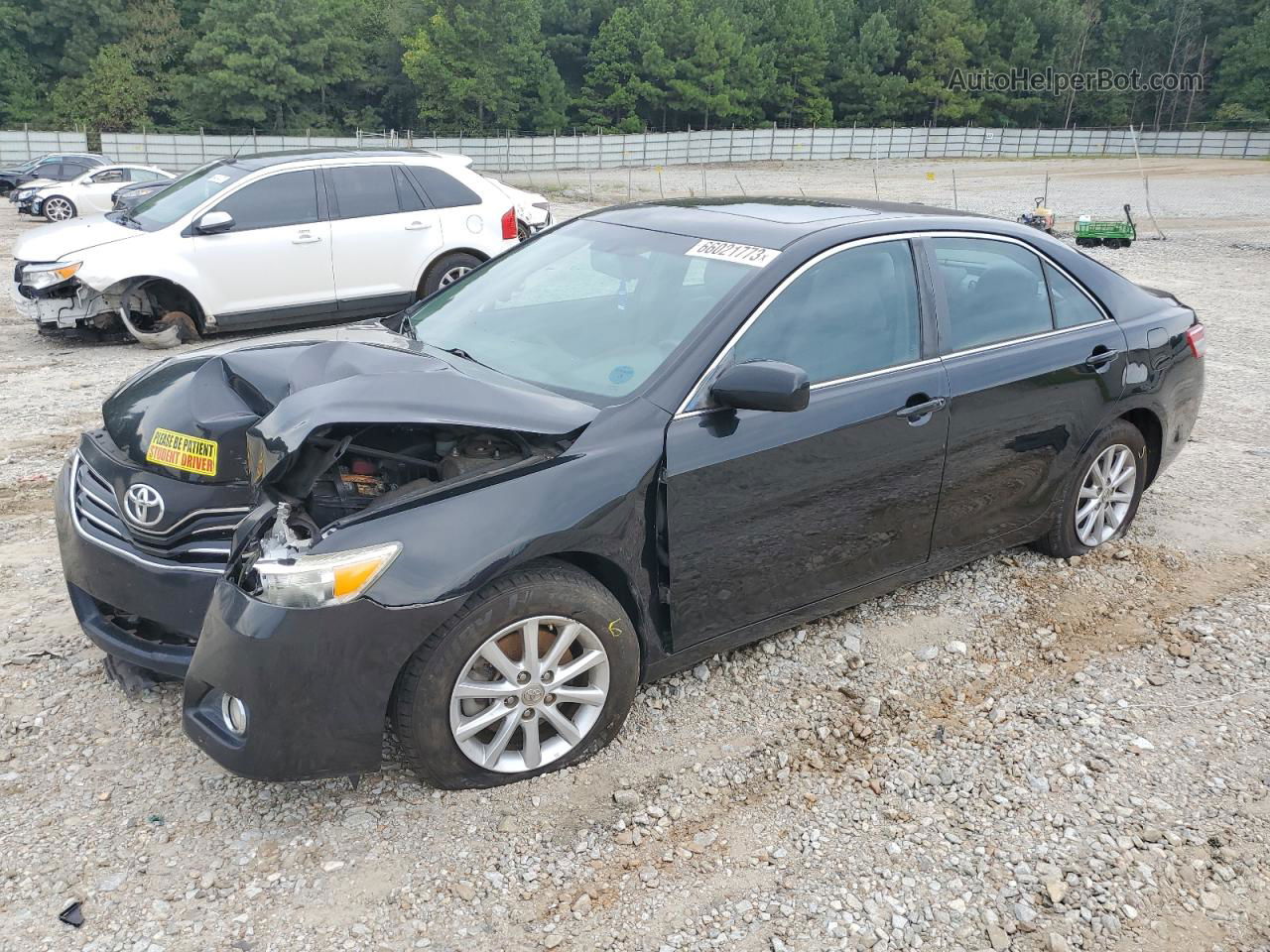 2011 Toyota Camry Se Черный vin: 4T1BK3EK5BU629792