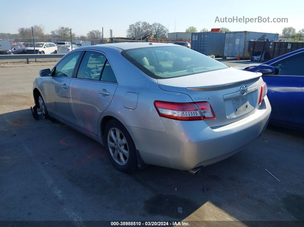 2011 Toyota Camry Le V6 Silver vin: 4T1BK3EK6BU117832