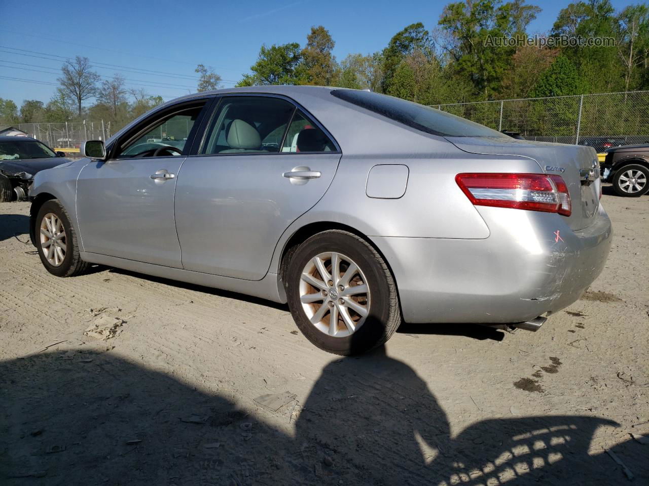 2011 Toyota Camry Se Silver vin: 4T1BK3EK6BU125879