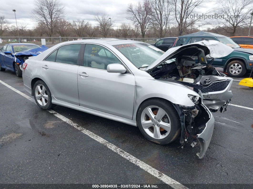 2011 Toyota Camry Se V6 Silver vin: 4T1BK3EK6BU610748