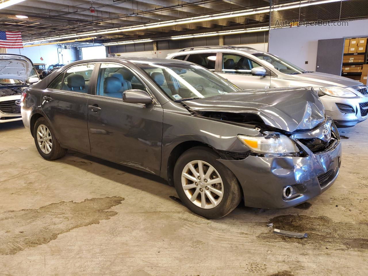 2011 Toyota Camry Se Gray vin: 4T1BK3EK7BU131545