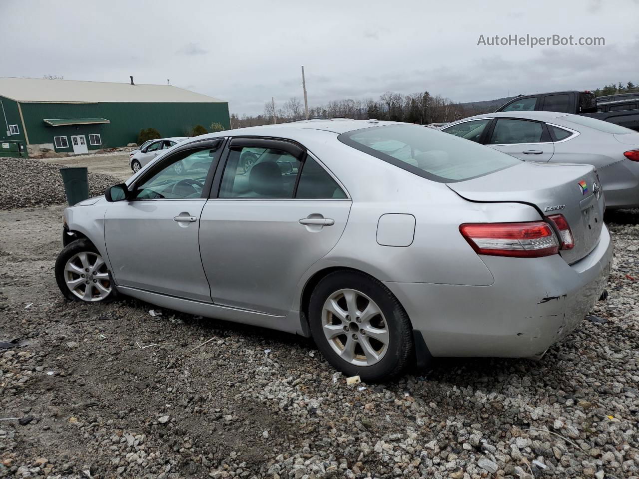 2011 Toyota Camry Se Silver vin: 4T1BK3EK7BU624805