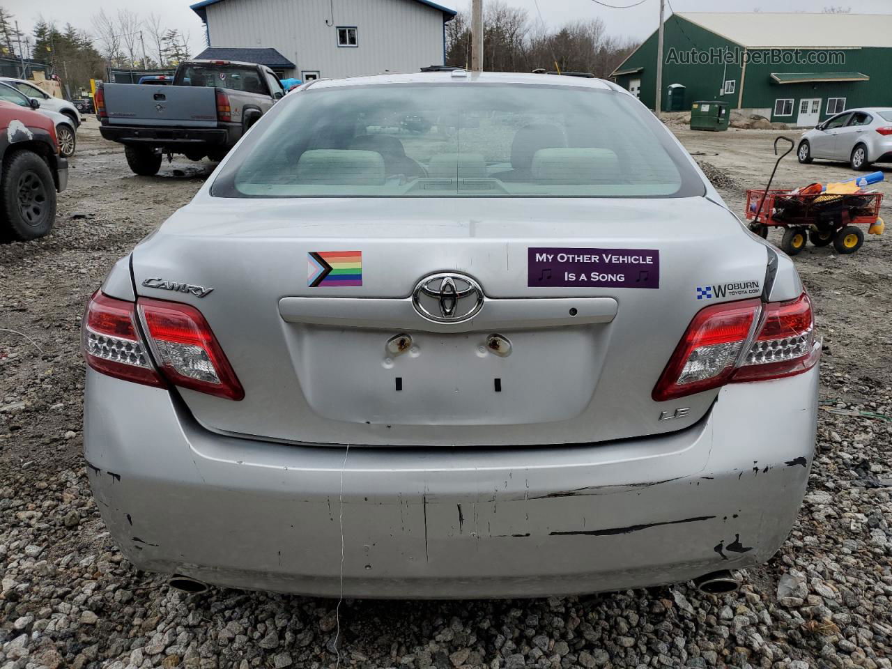 2011 Toyota Camry Se Silver vin: 4T1BK3EK7BU624805