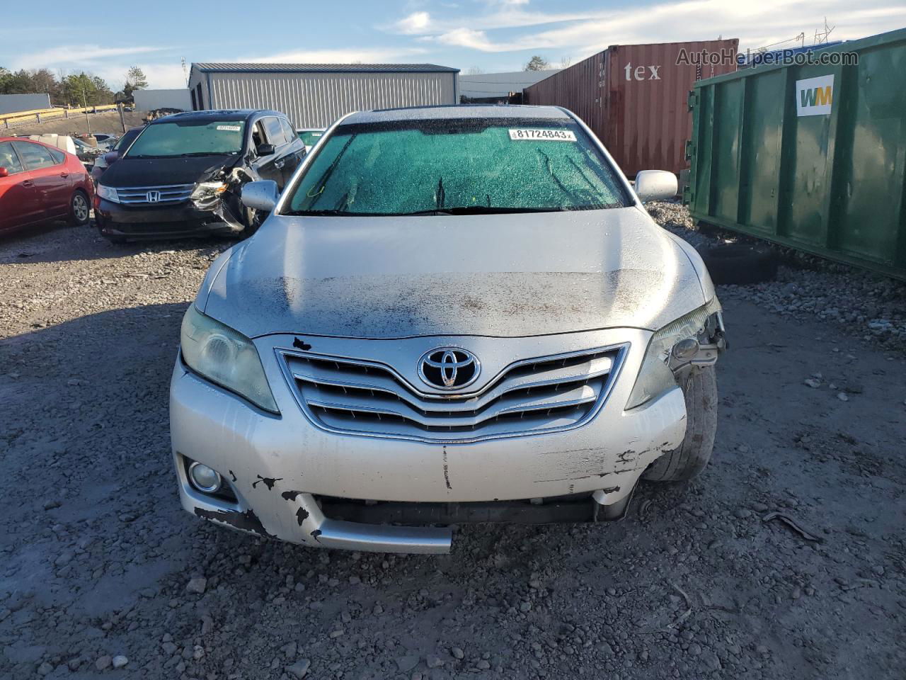 2011 Toyota Camry Se Серебряный vin: 4T1BK3EK7BU626246