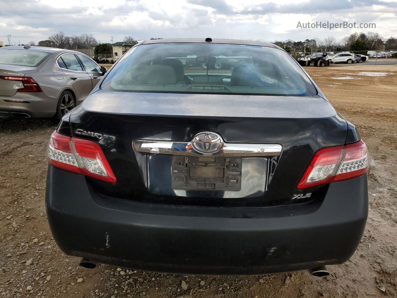 2011 Toyota Camry Se Black vin: 4T1BK3EK8BU121588