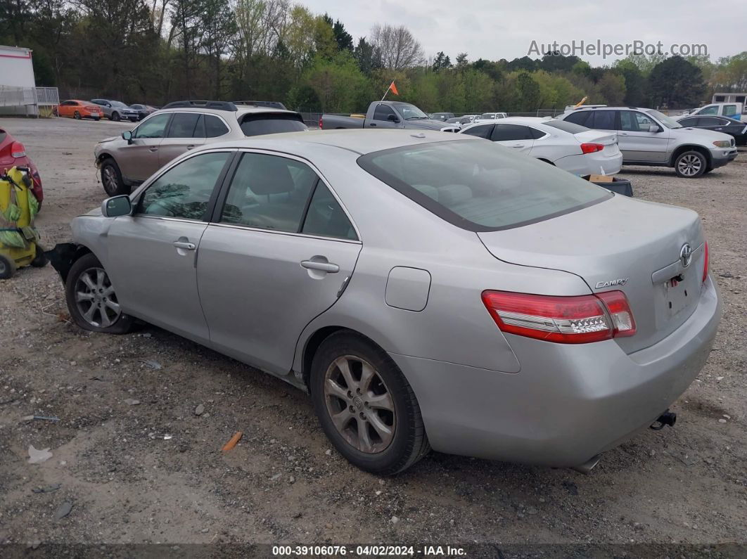 2011 Toyota Camry Le V6 Silver vin: 4T1BK3EK8BU125818