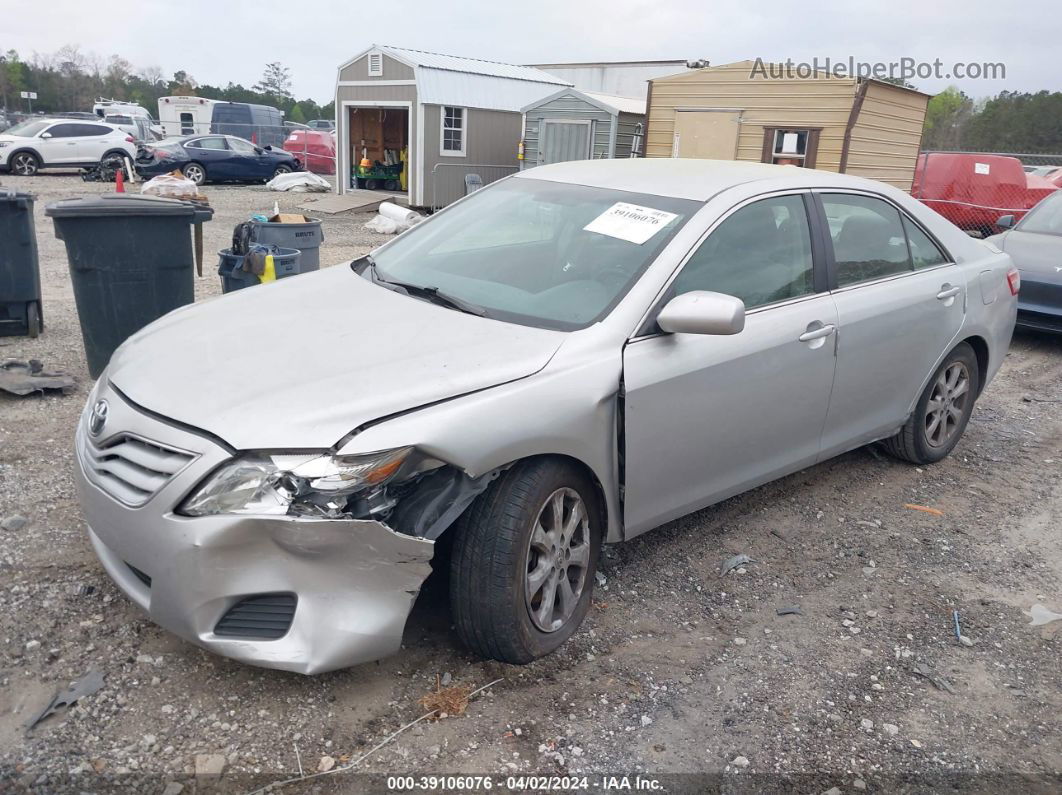 2011 Toyota Camry Le V6 Silver vin: 4T1BK3EK8BU125818