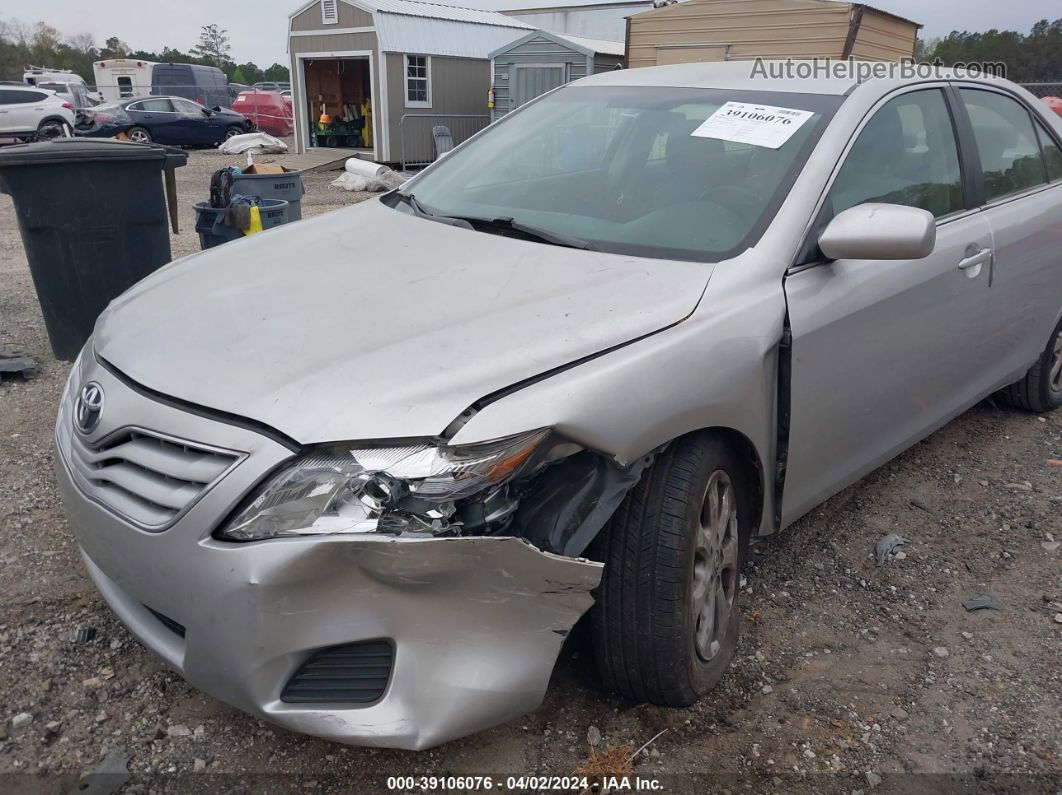 2011 Toyota Camry Le V6 Silver vin: 4T1BK3EK8BU125818