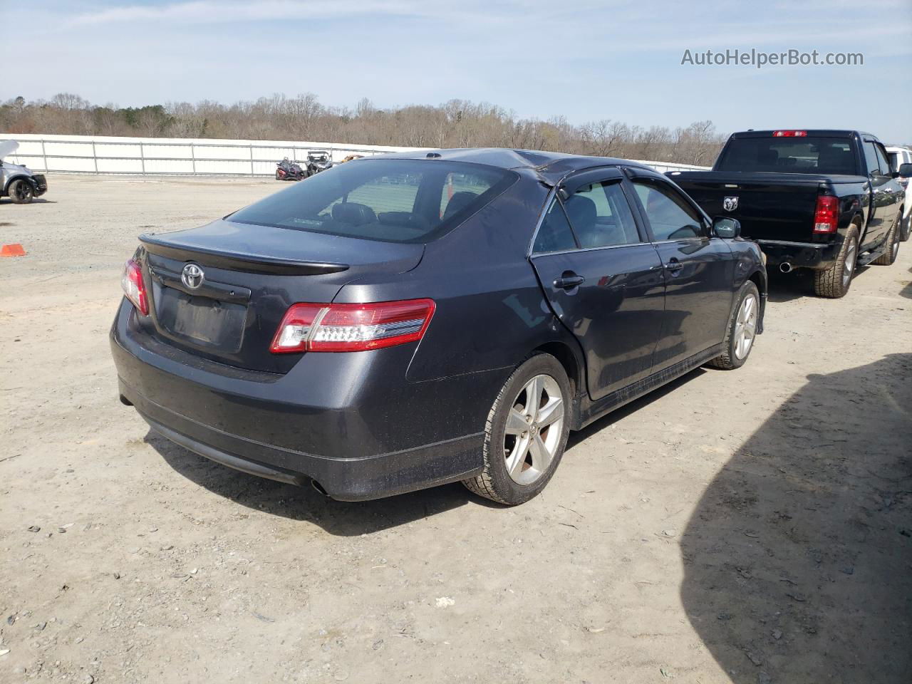 2011 Toyota Camry Se Серый vin: 4T1BK3EK8BU617507