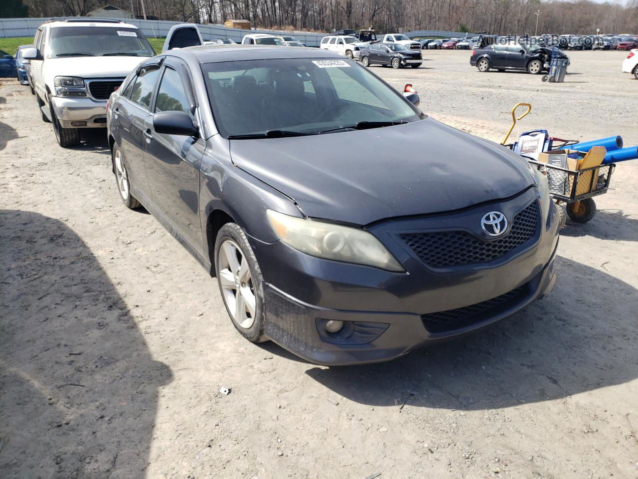 2011 Toyota Camry Se Серый vin: 4T1BK3EK8BU617507