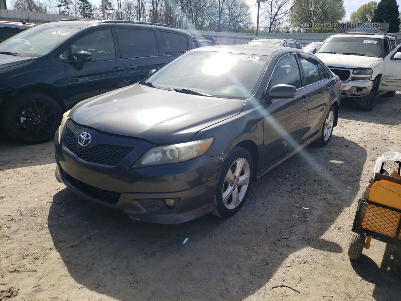 2011 Toyota Camry Se Gray vin: 4T1BK3EK8BU617507