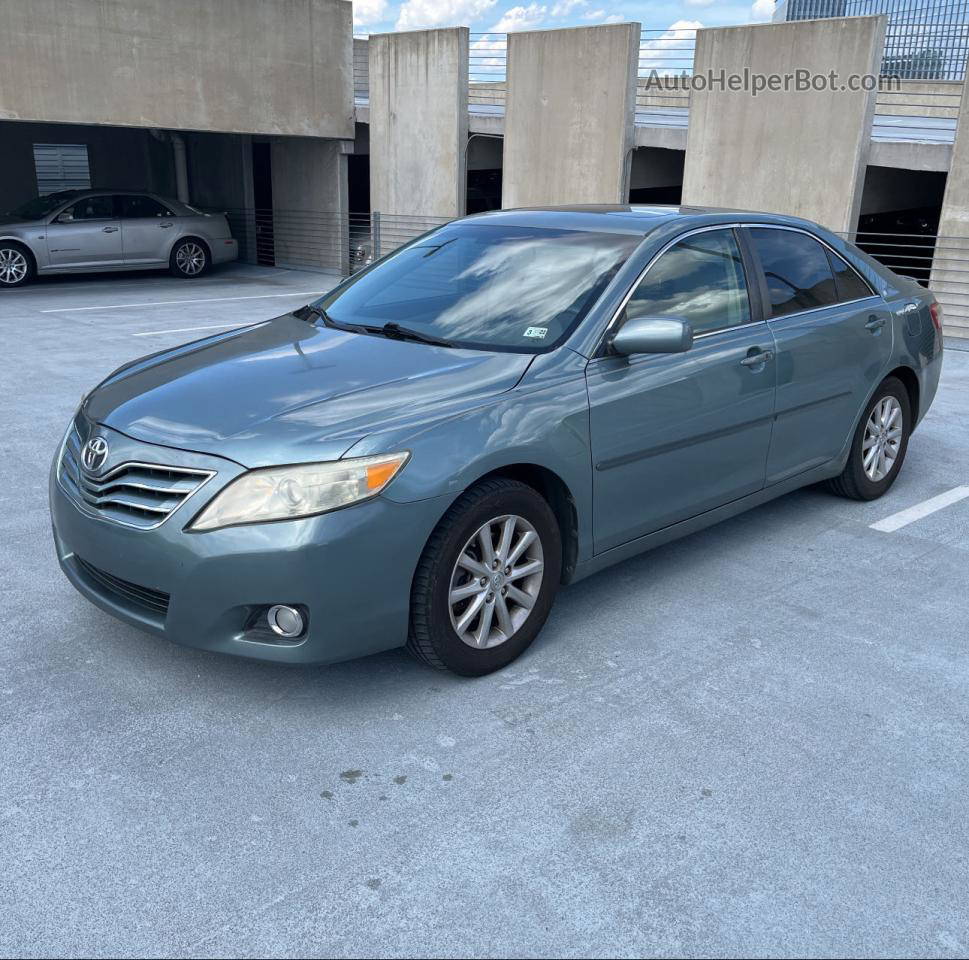 2011 Toyota Camry Se Green vin: 4T1BK3EK9BU620612