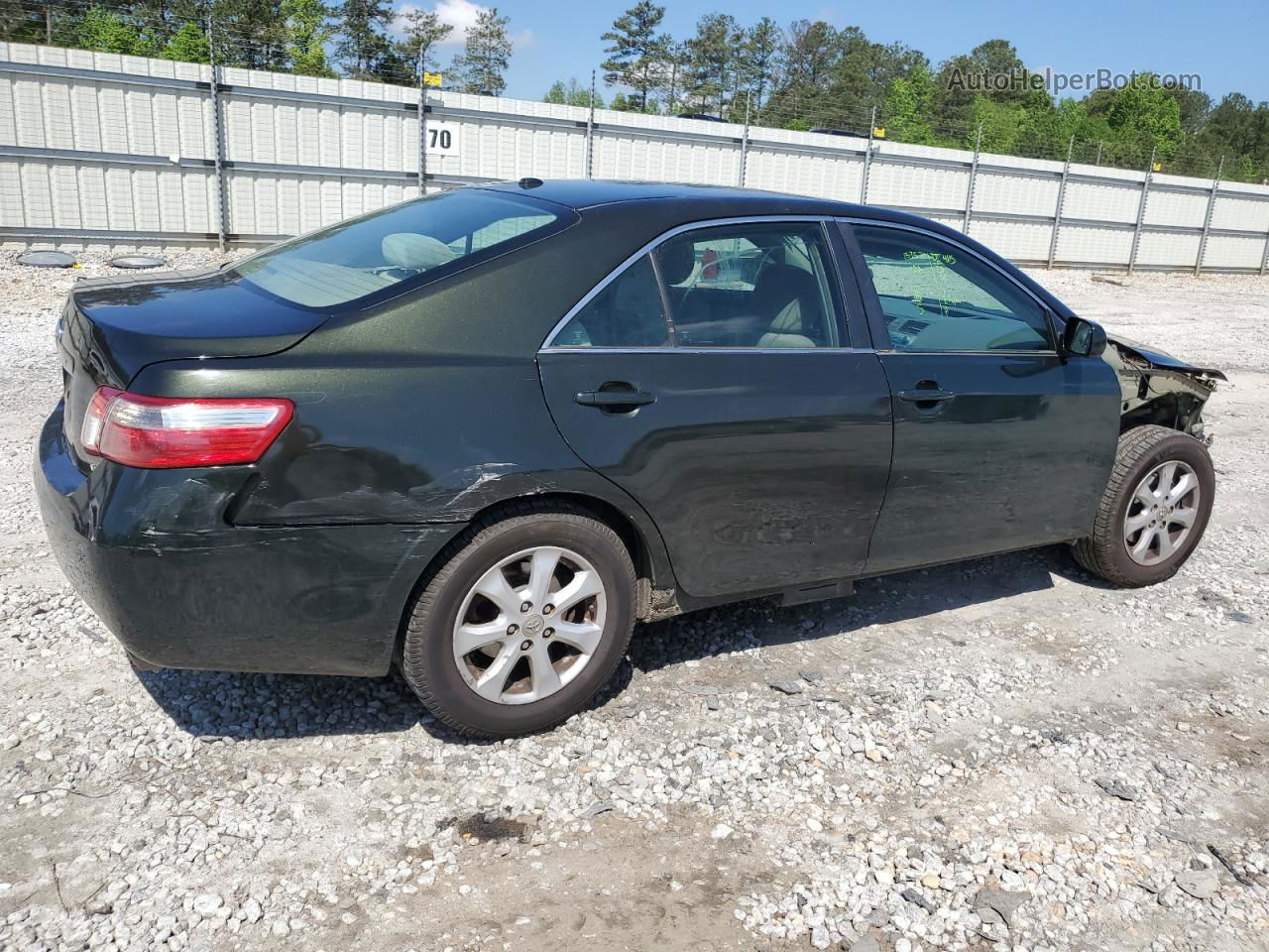 2011 Toyota Camry Se Green vin: 4T1BK3EK9BU622702