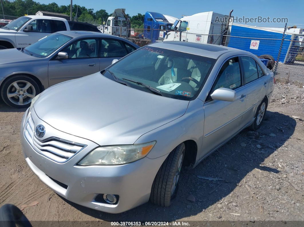 2011 Toyota Camry Xle V6 Silver vin: 4T1BK3EK9BU622912