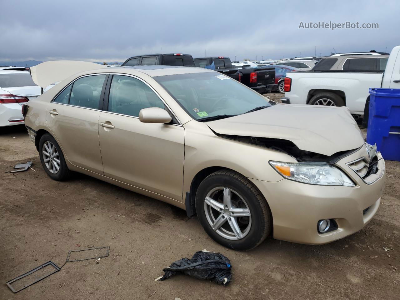 2011 Toyota Camry Se Gold vin: 4T1BK3EK9BU623400