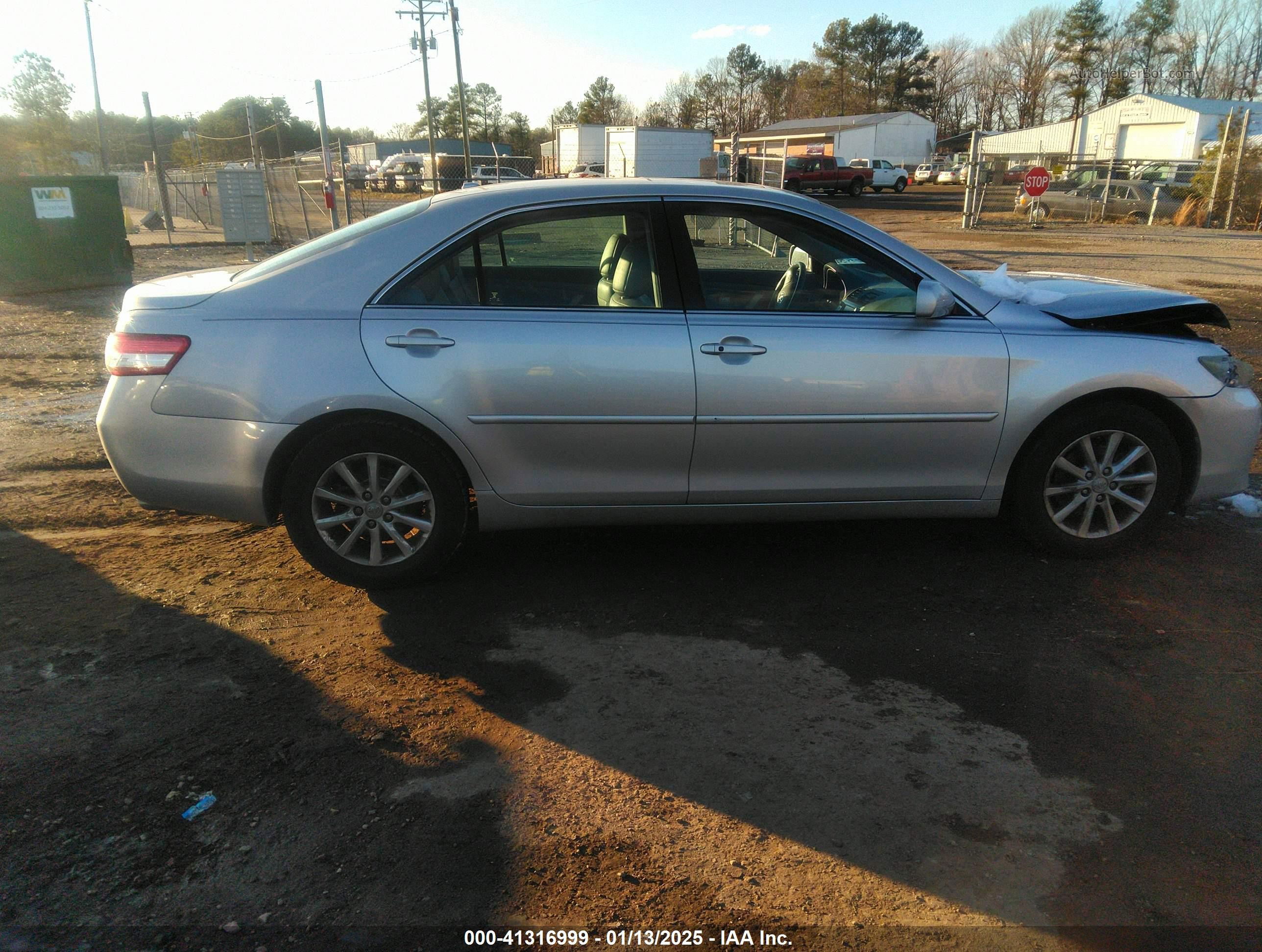 2011 Toyota Camry Xle V6 Silver vin: 4T1BK3EK9BU624689
