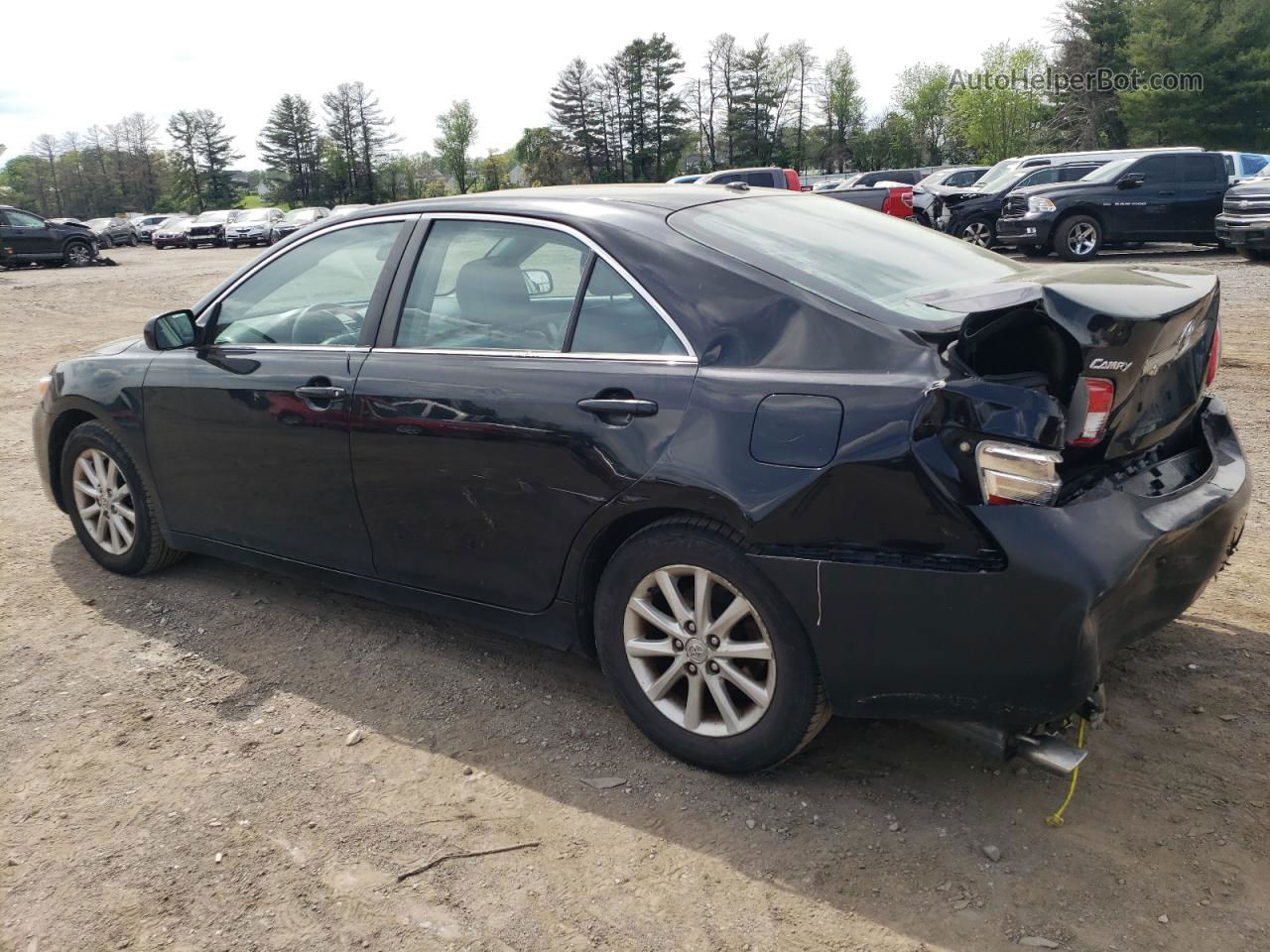 2011 Toyota Camry Se Black vin: 4T1BK3EKXBU123326