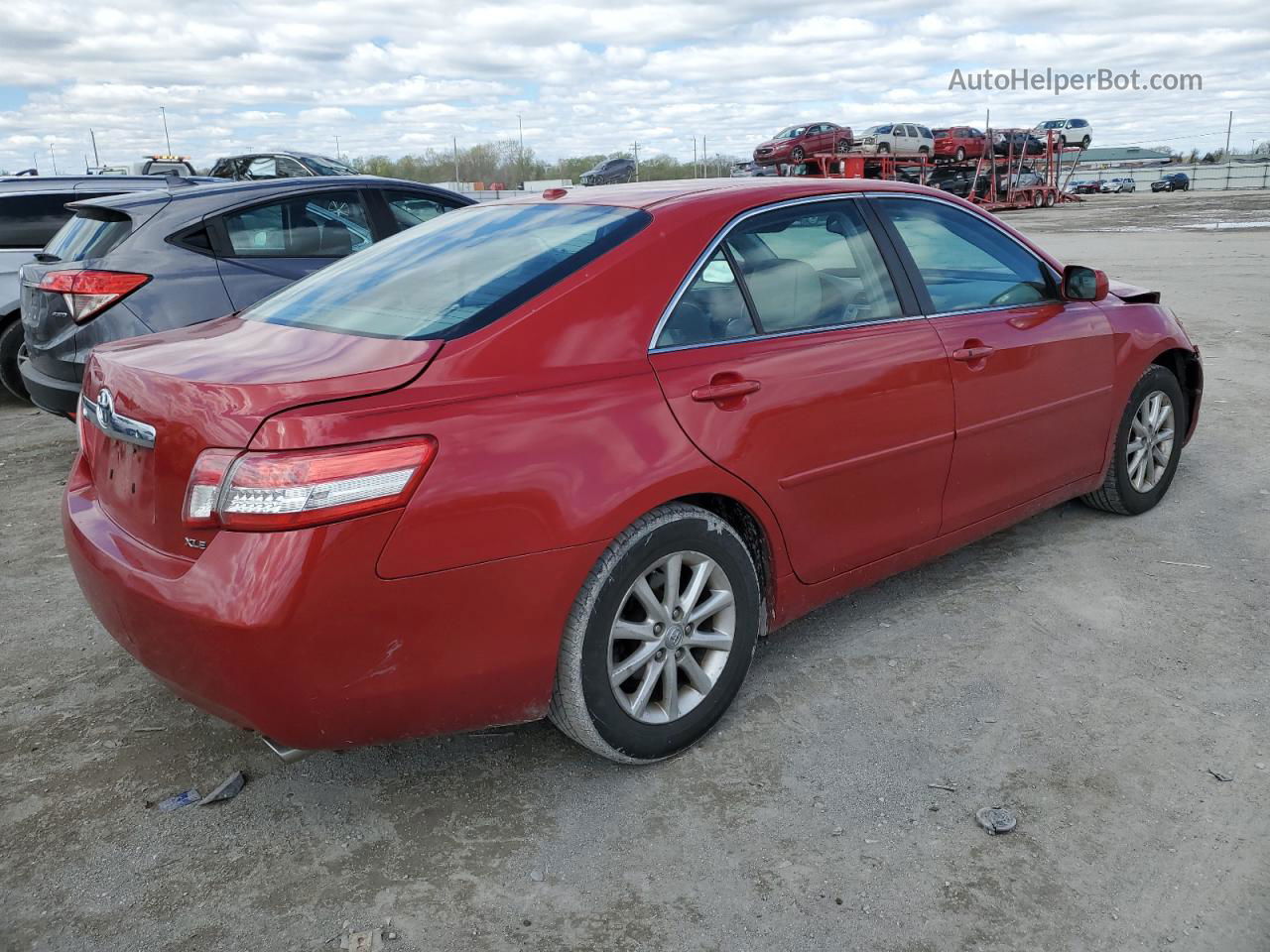 2011 Toyota Camry Se Красный vin: 4T1BK3EKXBU125108