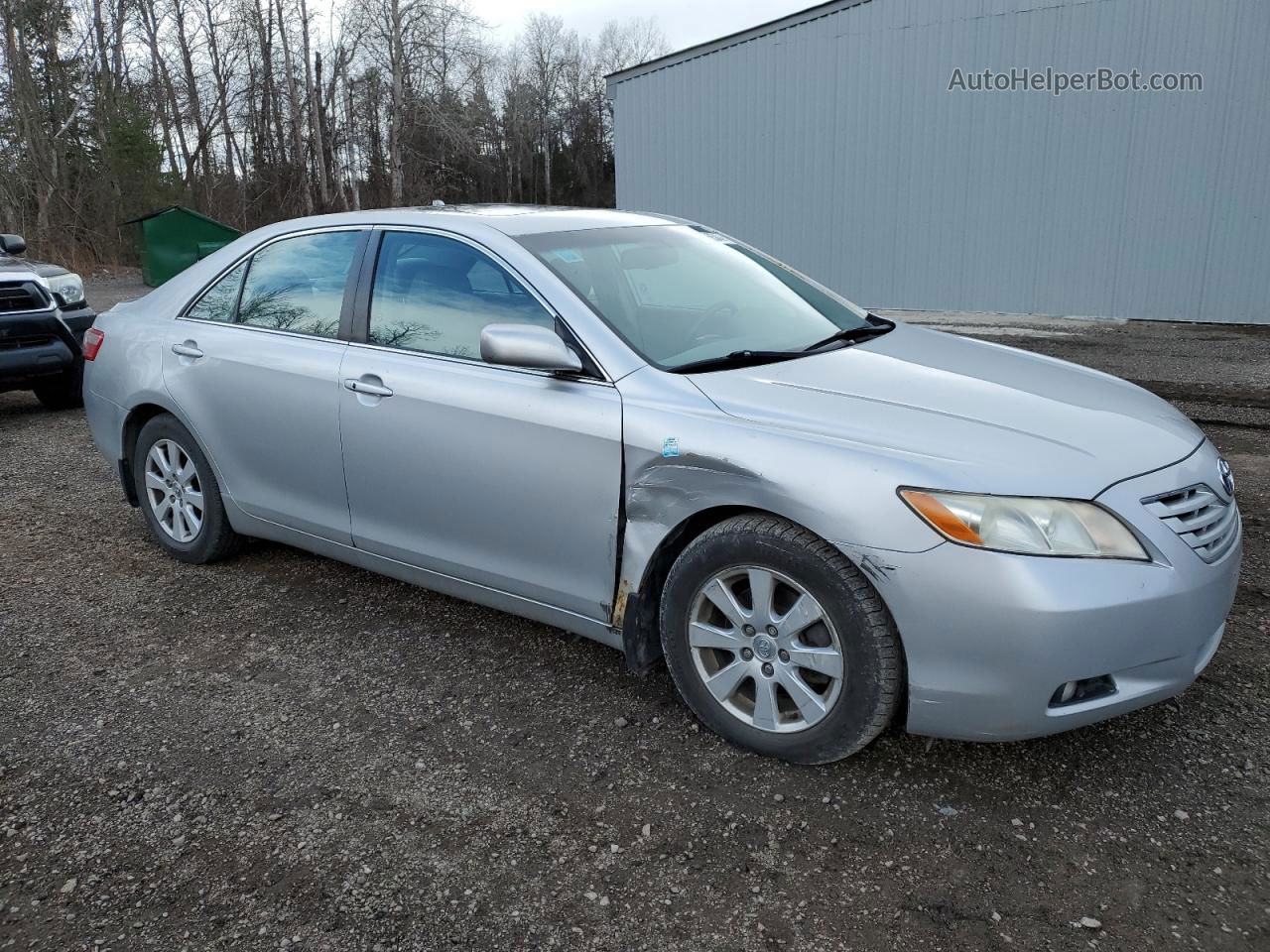 2007 Toyota Camry Le Серый vin: 4T1BK46K07U003739