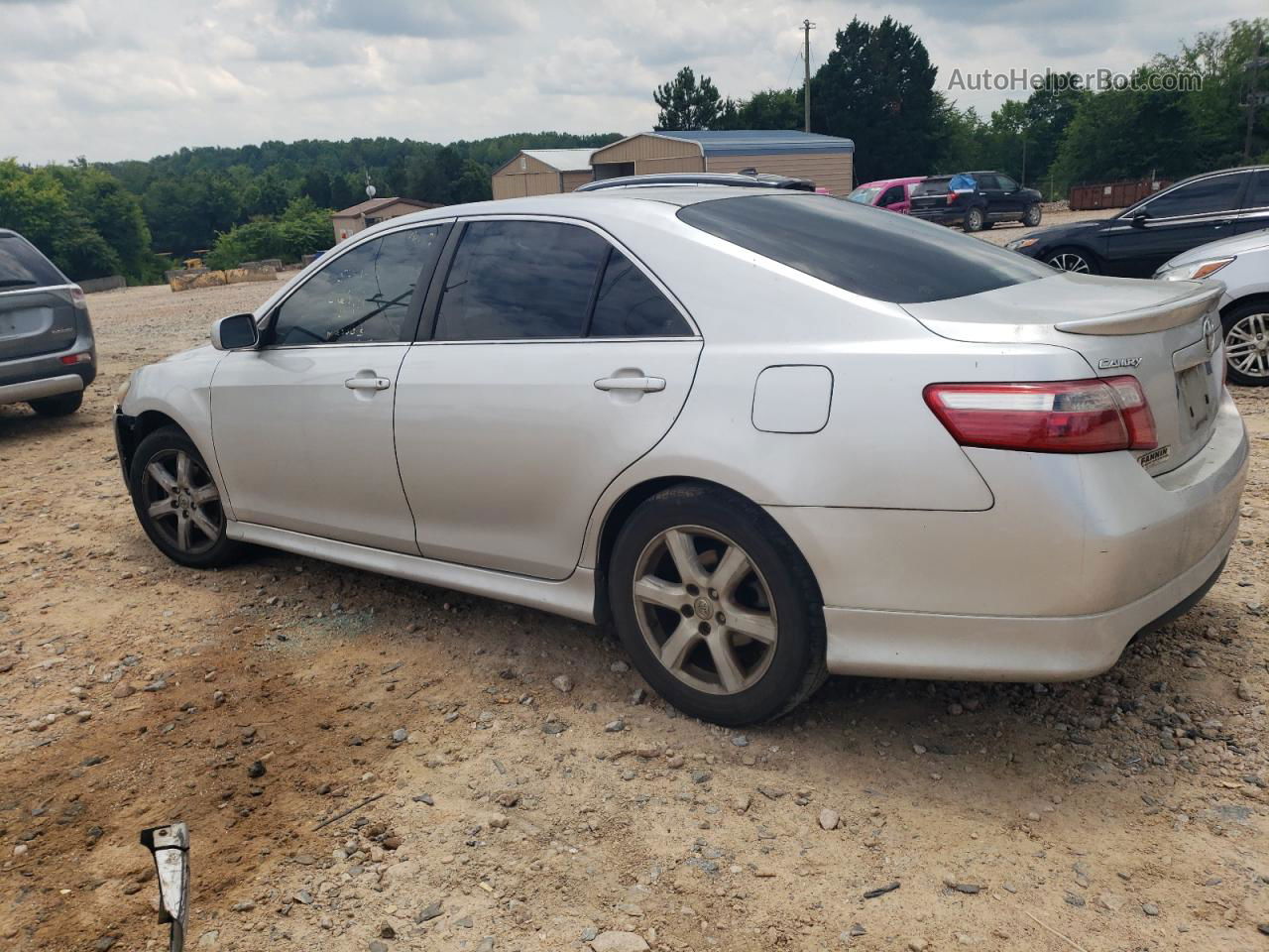 2008 Toyota Camry Le Silver vin: 4T1BK46K08U564377