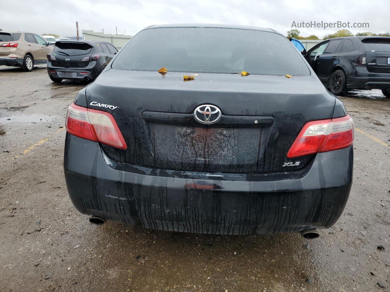 2009 Toyota Camry Se Black vin: 4T1BK46K09U073907