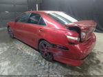 2008 Toyota Camry Le/se/xle Red vin: 4T1BK46K18U058847