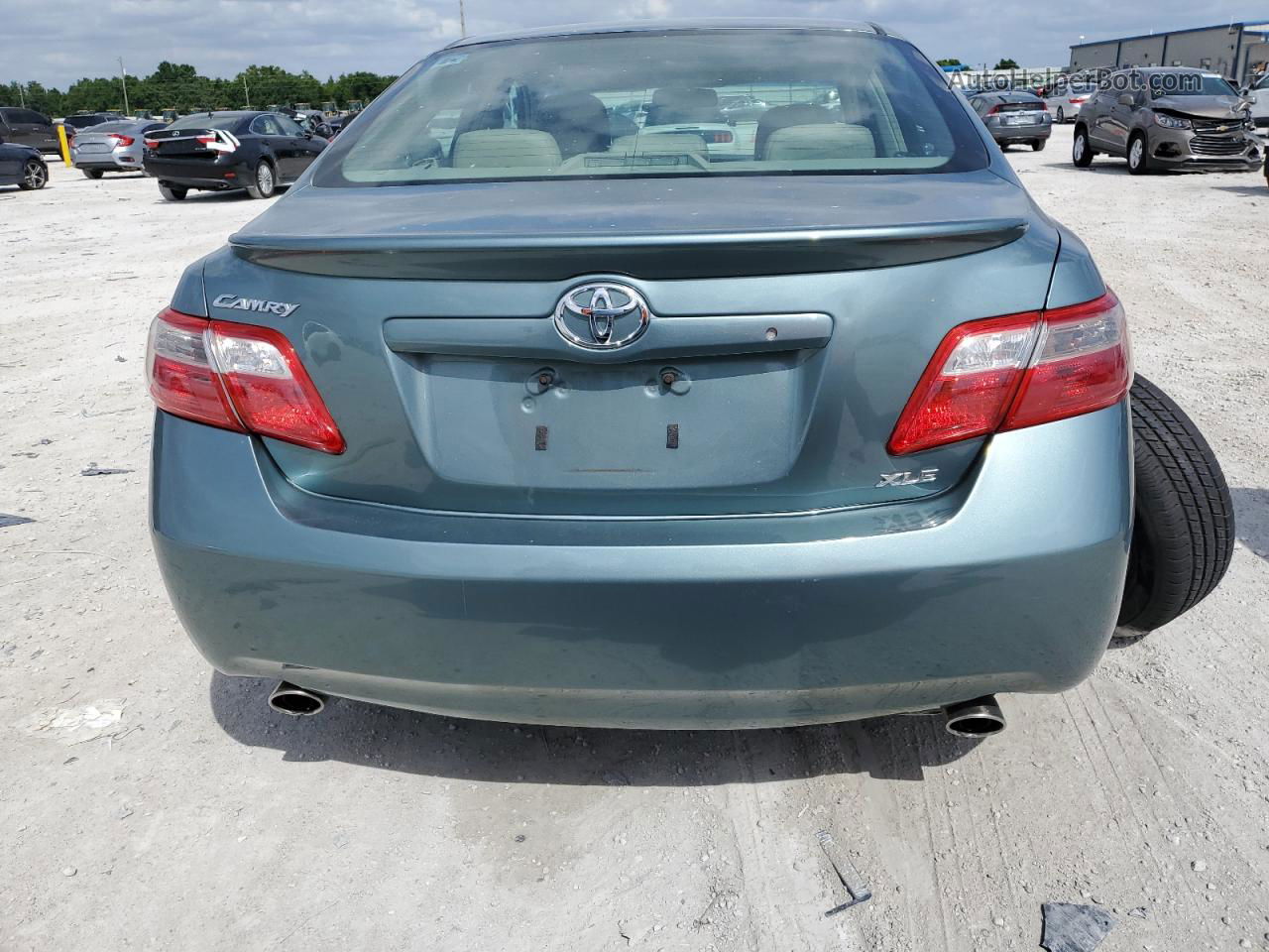 2008 Toyota Camry Le Green vin: 4T1BK46K18U567448