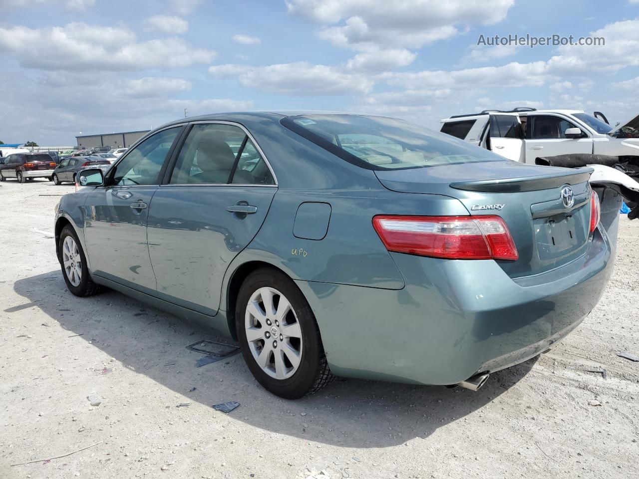 2008 Toyota Camry Le Green vin: 4T1BK46K18U567448