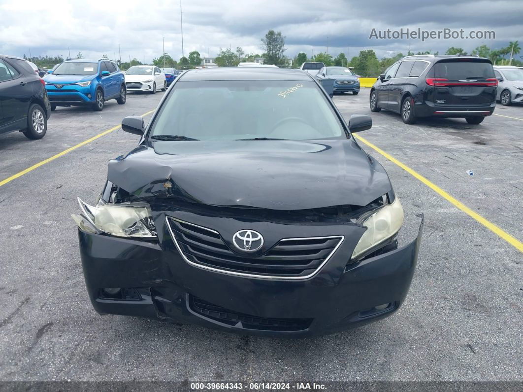 2008 Toyota Camry Xle V6 Black vin: 4T1BK46K18U568146