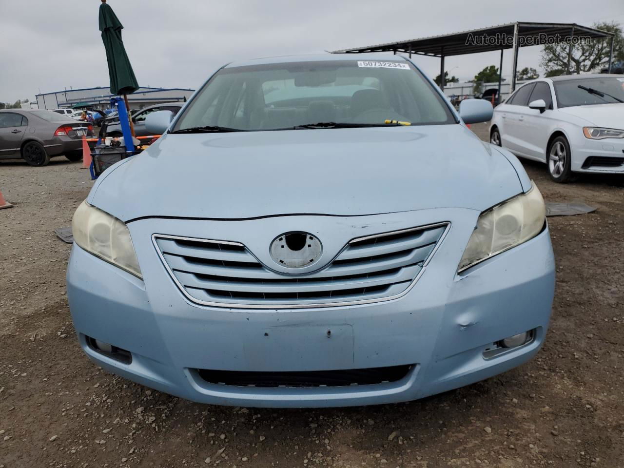 2007 Toyota Camry Le Blue vin: 4T1BK46K27U554951